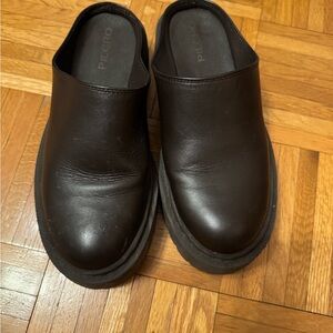 PILCRO Chunky Clogs - Brown size 37
